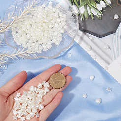 800Pcs 2 Styles ABS Plastic Imitation Pearl Beads&nbsp;KY-SC0002-29