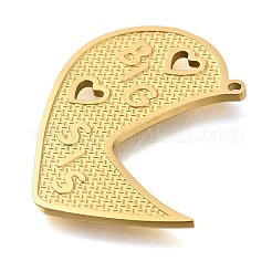 304 Stainless Steel Pendants&nbsp;STAS-R131-12G