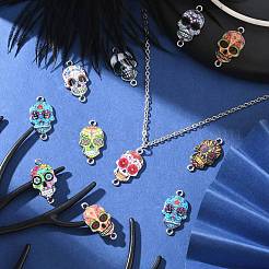 40Pcs 20 Styles Cinco de Mayo Alloy Enamel Connector Charms&nbsp;ENAM-CJ0004-86