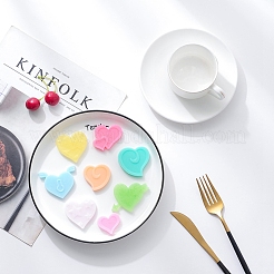 Heart Shape Food Grade Silicone Molds&nbsp;DIY-F044-14