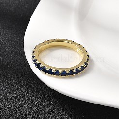 Brass Micro Pave Cubic Zirconia Finger Rings&nbsp;RJEW-P166-09B-G