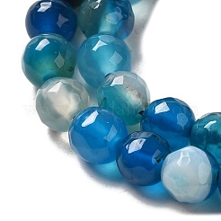 Natural Striped Agate/Banded Agate Beads&nbsp;AGAT-6D-2