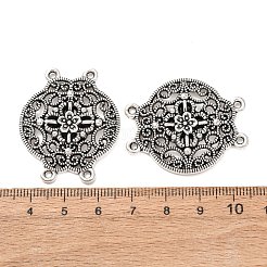 Tibetan Style Alloy Multi-Strand Links&nbsp;FIND-C094-01AS