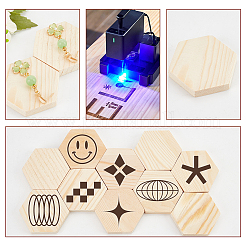 Unfinished Pine Wood Boards&nbsp;DIY-WH0410-59