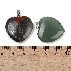 Natural & Synthetic Mixed Gemstone Pendants&nbsp;G-G202-04