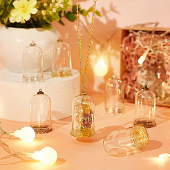 12Pcs Glass Dome Cloche Cover&nbsp;DJEW-BC0001-21