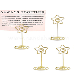 8Pcs Carbon Steel Name Card Holder&nbsp;AJEW-LP0010-29