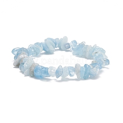 4Pcs 4 Style Natural Pearl & Mixed Gemstone Chips Beaded Stretch Bracelets Set&nbsp;BJEW-JB08915