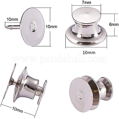 Brass Brooch Base Settings&nbsp;KK-BC0005-03P