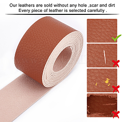 PU Leather Fabric Plain Lychee Fabric&nbsp;AJEW-WH0034-89C-03