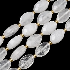 Natural Quartz Crystal Beads Strands&nbsp;G-A295-A13-01