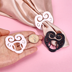 12Pcs 2 Colors Plastic Shirt Cinch Clip for Women Clothing&nbsp;KY-ME0001-06