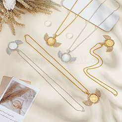 24Pcs Iron Chain Necklaces&nbsp;NJEW-GO00001
