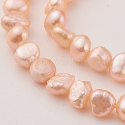 Natural Cultured Freshwater Pearl Beads Strands&nbsp;PEAR-G007-04A