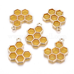 Alloy Enamel Pendants&nbsp;ENAM-WH0047-15A