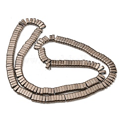 Electroplated Non-magnetic Synthetic Hematite Beads Strands&nbsp;G-C106-B02-09A