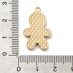 Christmas Theme Alloy Enamel Pendants&nbsp;ENAM-Q509-02KCG-06