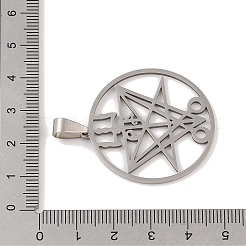 Non-Tarnish 201 Stainless Steel Pendants&nbsp;STAS-A094-09P