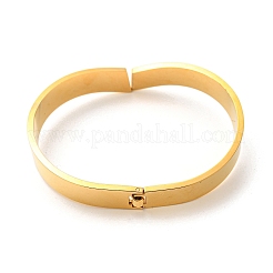 V-shape/Chevron Hinged Bangles&nbsp;BJEW-F439-06G