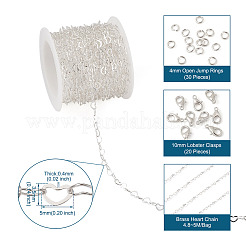 DIY Chain Bracelet Necklace Making Kit&nbsp;DIY-TA0003-74