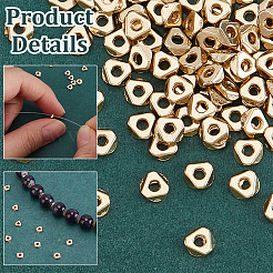 80Pcs Brass Spacer Beads&nbsp;KK-PH0011-08