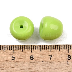 Opaque Acrylic Beads&nbsp;OACR-G060-01B