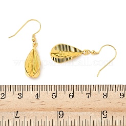 Electroplated Brass Dangle Earrings&nbsp;EJEW-Z129-15G