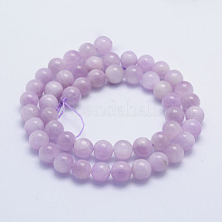 Natural Kunzite Beads Strands&nbsp;G-L478-14-8mm