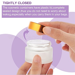 DIY Glass Refillable Cream Bottle Kits&nbsp;DIY-BC0004-04C