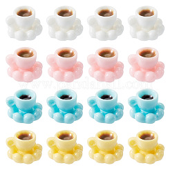 40Pcs 4 Colors Resin Miniature Ornaments&nbsp;DIY-TA0014-15