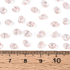 Transparent Colours Luster Glass Seed Beads&nbsp;SEED-N008-09H