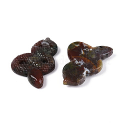 Natural Indian Agate Cobra Display Decoration&nbsp;G-N348-05E