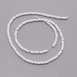Non-magnetic Synthetic Hematite Beads Strands&nbsp;G-WH0018-01O