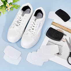 8 Pairs 2 Colors Polyester Self-Adhesive Heel Cushion Sets&nbsp;FIND-BC0014-52