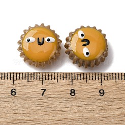 Fuuny Baking Paint Glass Enamel Beads&nbsp;LAMP-Q045-01I