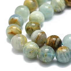 Natural Blue Calcite Beads Strands&nbsp;G-E576-09C