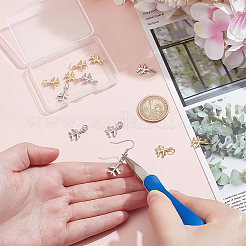 12Pcs 2 Colors Brass Charms&nbsp;KK-ME0001-48