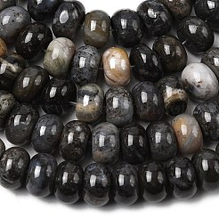 Natural Bamboo Leaf Agate Beads Strands&nbsp;G-A280-A07-02