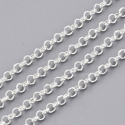 Soldered Brass Coated Iron Rolo Chains&nbsp;CH-S125-08B-S