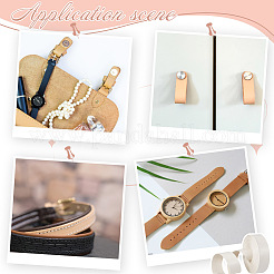 5M Flat PU Imitation Leather Cord&nbsp;LC-WH0009-08B
