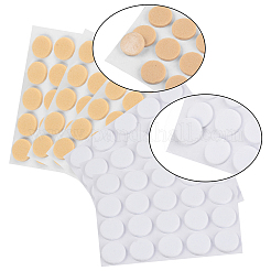 320Pcs 2 Colors EVA Flat Round Invisible Earring Ear Support&nbsp;FIND-SC0001-91