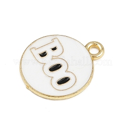Halloween Theme Alloy Enamel Pendants&nbsp;ENAM-P259-02A-G01