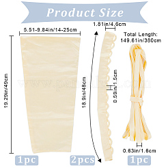 Women's Wedding Dress Zipper Replacement&nbsp;DIY-GF0007-53A