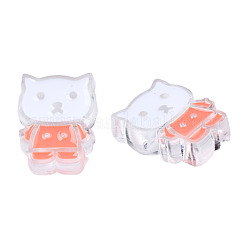 Transparent Acrylic Enamel Beads&nbsp;TACR-N012-005D