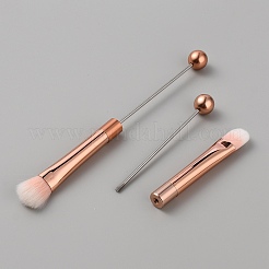 Beadable Makeup Brushes Set&nbsp;MRMJ-WH0070-96B