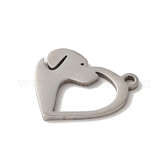 Non-Tarnish 201 Stainless Steel Pendants&nbsp;STAS-E211-09P