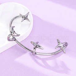 316 Surgical Stainless Steel Cuff Earrings&nbsp;EJEW-E300-26P-02
