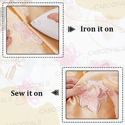 8Pcs 4 Colors Computerized Embroidery Cloth Sew on Patches&nbsp;SENE-CY0001-10