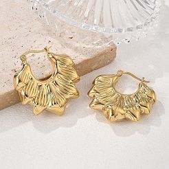 304 Stainless Steel Hoop Earrings&nbsp;EJEW-V016-11G-01