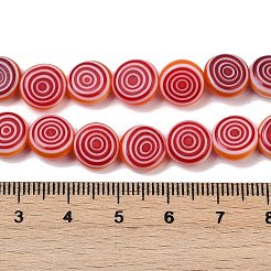 Handmade Lampwork Beads Strands&nbsp;LK-R004-49F